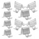 thumbnail image 5 of WEUVEB 10Ud Sujetadores Metálicos Para Estantes De Con Fácil Instalación Y Ajuste Firme, 5 of 8