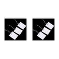 thumbnail image 3 of ZLight 90 Pieces Marking Tag Hang Tags Portable with Elastic String Attached Writable Designing Size for Clothing Displaying Usage TLX-022 2Set, 3 of 6