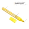 thumbnail image 4 of Uxcell Liquid Chalk Marker Pen Flash Line Drawing Highlighter Pen Dark Yellow 3 Pack, 4 of 6