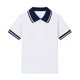 thumbnail image 4 of Odeerbi Camisas de Golf de Niños Algodón Color Sólido Camisas de Tenis de Manga Corta Uniforme Escolar, 4 of 4