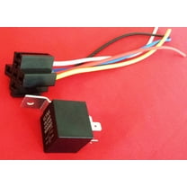 VLYNX 12V 30A/40A Waterproof Relay and Interlocking Socket for Automotive and Marine
