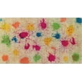 thumbnail image 1 of Ahgly Company Machine Washable Indoor Rectangle Contemporary Rust Pink Area Rugs, 5' x 7', 1 of 7