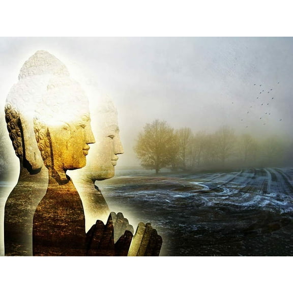 Buddha nature - CANVAS OR FINE PRINT WALL ART