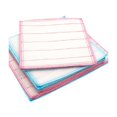 thumbnail image 1 of Paño de limpieza de fibra natural, paños de limpieza de microfibra, 30 u. (12" x 12" cada uno), 8 capas de paños súper absorbentes de alta densidad, reutilizables, 1 of 5