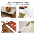 thumbnail image 3 of WRITWAA 2Pcs Bread with Long Handle for Slicing Homemade Loaves Construction Wooden, 3 of 8