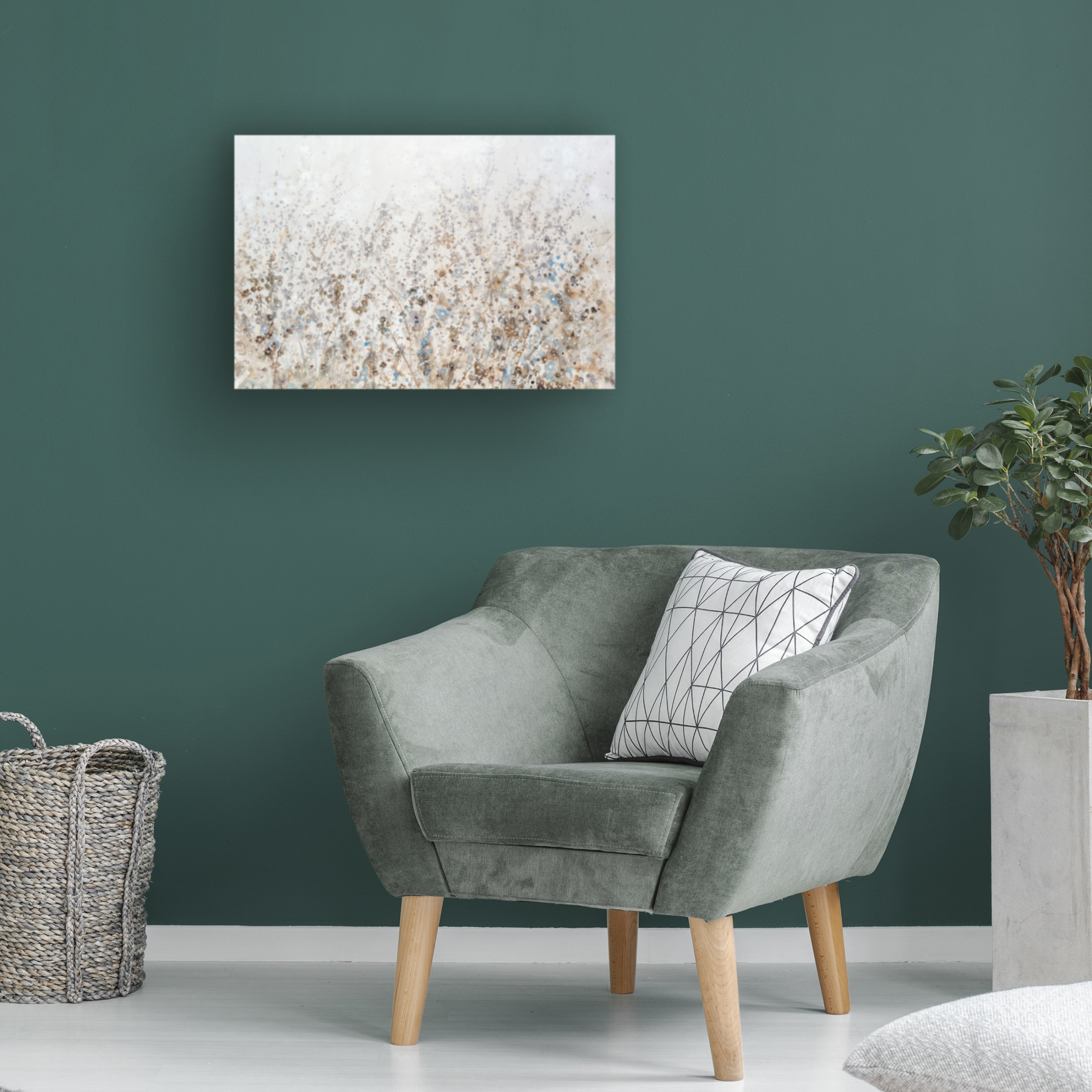 Trademark Fine Art Tim OToole Wildflower Cluster I Canvas Wall Art