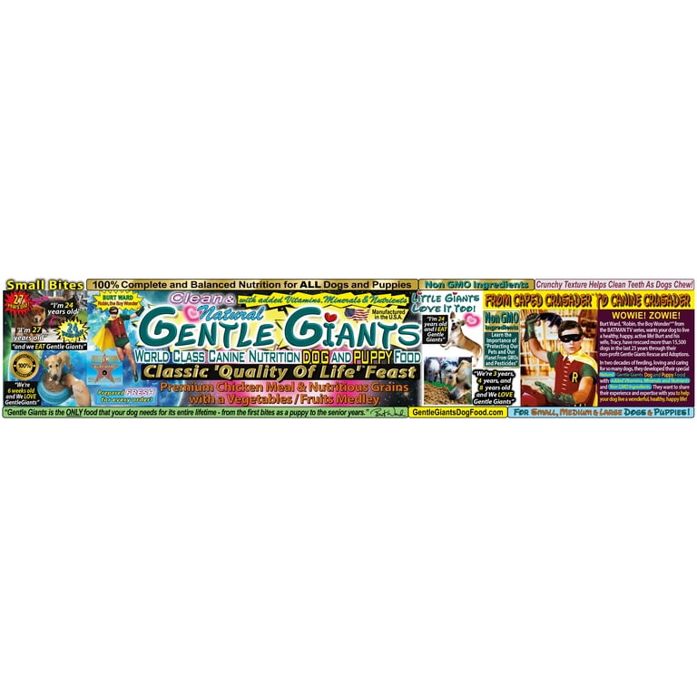 Gentle Giants Chicken Flavor Dry Dog Food, Lb