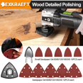 thumbnail image 4 of Cuchilla oscilante EXKRAEFT 136 PCS para madera y metal, 4 of 8