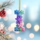 thumbnail image 5 of Colgante de árbol de Navidad con copo de nieve de acrílico | Adorno navideño 2D para mochila, espejo retrovisor del coche y decoración del hogar | Accesorio de decoración festiva, 5 of 6