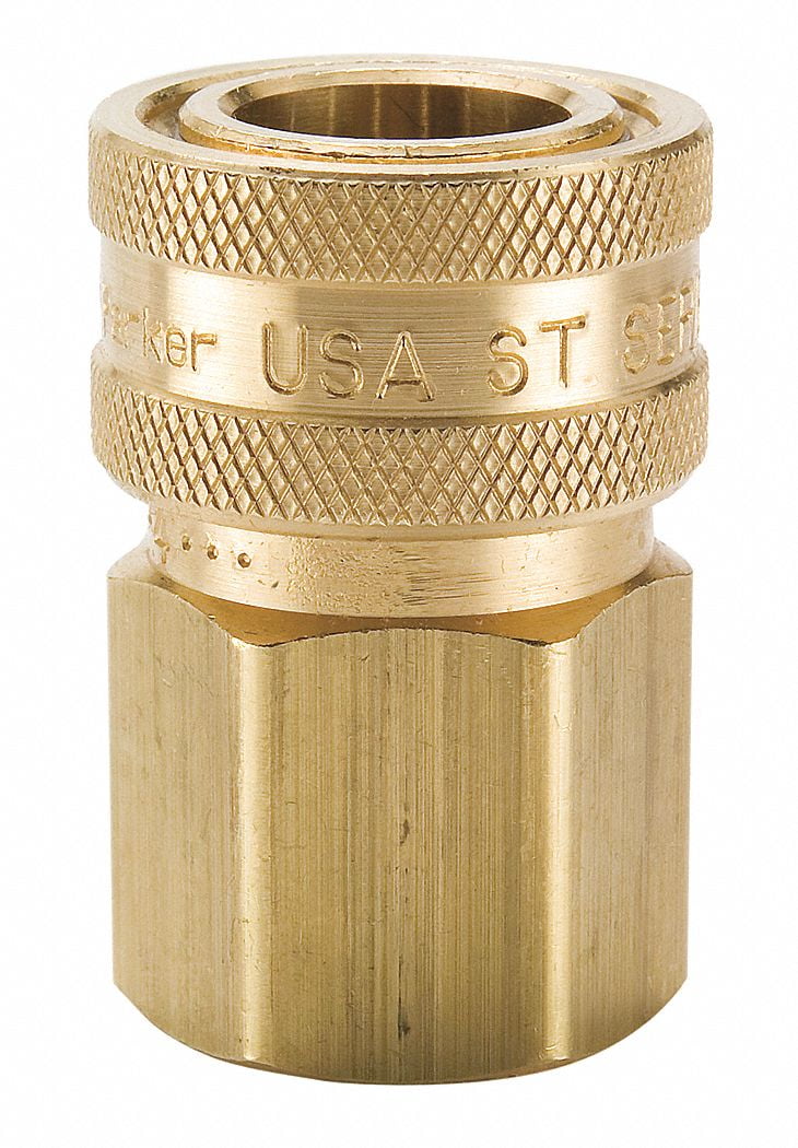 PARKER B38 Coupler Body Brass 3/4"-14 NPTF 