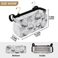 thumbnail image 3 of Ryvnso Bedside Caddy Jellyfish Bedside Storage Bag Hanging Organizer, 3 of 8