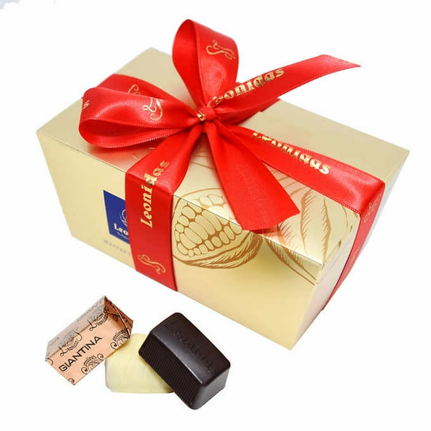  Leonidas Chocolates Traditional Gold Box et Red Box contenant 30 chocolats, 500 g (17,6 oz)