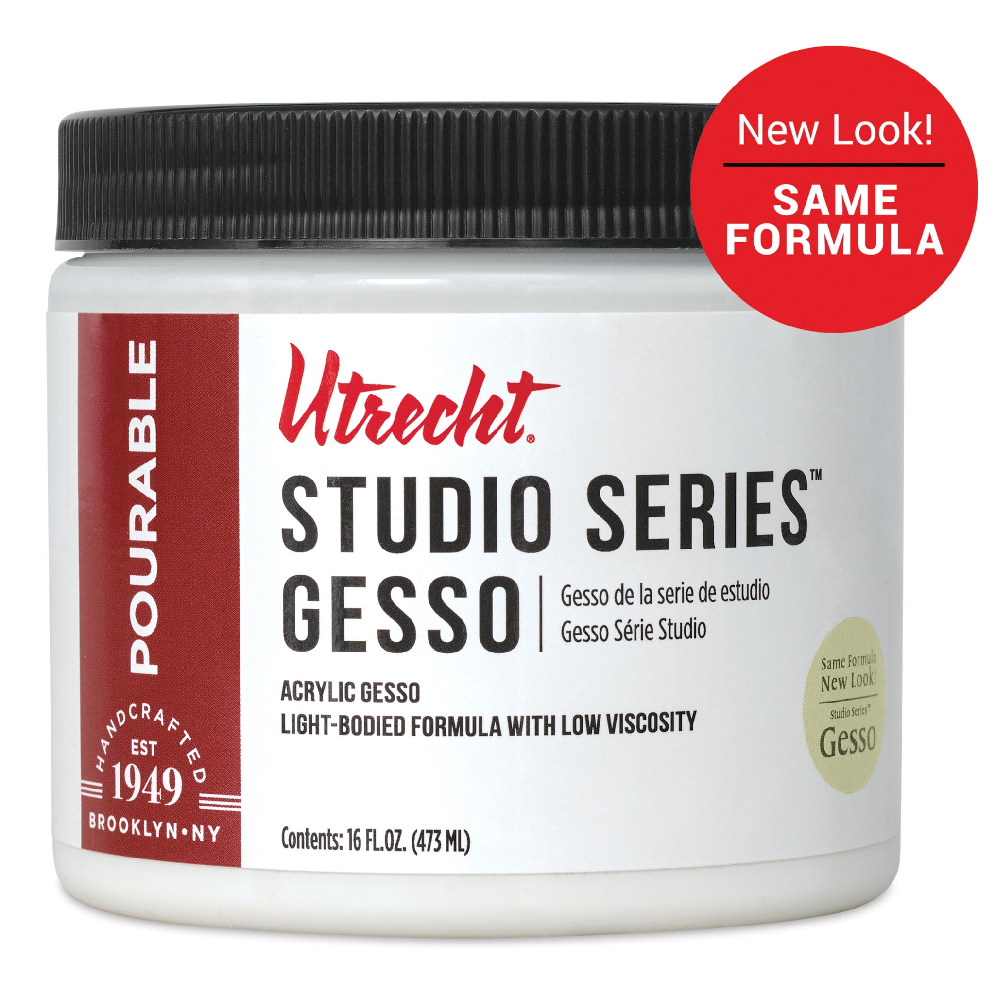 Utrecht Studio Series Acrylic Gesso 16 oz