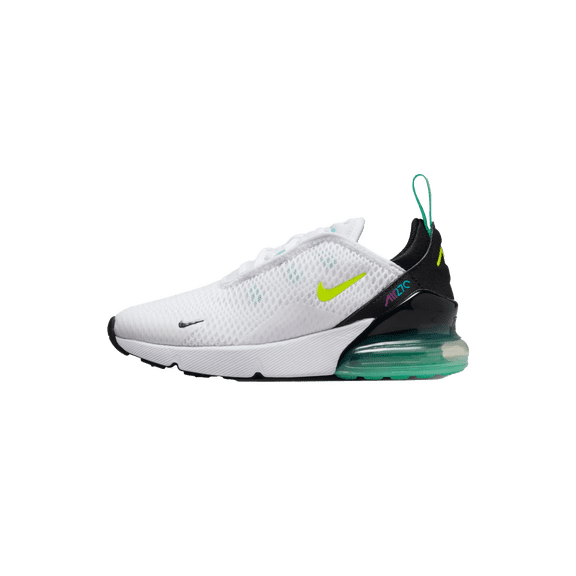 NIKE PRE SCHOOL Air Max 270 PS "White Volt" DX3348 100 DX3348 100 from Stadium Goods