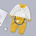 thumbnail image 6 of Elainilye Fashion Newborn Clothes for Girls Boys Gentleman Style Romper British Indoor and Outdoor Jumpsuit, Sizes 0-12 Months, 6 of 7