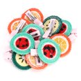 thumbnail image 2 of Juego de 20 piezas para perros y gatos, adorable accesorio de aseo, horquillas para el pelo con forma de fruta para mascotas, 2 of 8