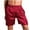 Wine, variant on Wancir Mulberry Silk Shorts for Men, Silk Boxers Sleepwear, Relaxed Fitness Wear, Front Pockets, Elastic Waist