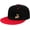 Red, variant on I Love Cherry Cake Flat Bill Hats Contrast Hip Hop Baseball Cap Unisex Snapback Rock Caps