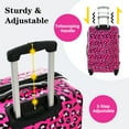 thumbnail image 6 of Hardshell Luggage Set 3-Piece Expandable PC Suitcases with TSA Lock & Leopard Print Design, 20"+24"+28" Expandable Capacity for Airport Travel, 6 of 9