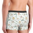 thumbnail image 3 of Goofa Cartoon House Printed Men's Boxer Briefs Underwear, Moisture-Wicking Underwear, Trunk,Soft and Breathable Cotton Underwear-Small, 3 of 9