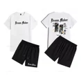 thumbnail image 1 of Conjunto De Playera Y Pantalón Corto Para Hombre Estampado, 1 of 8