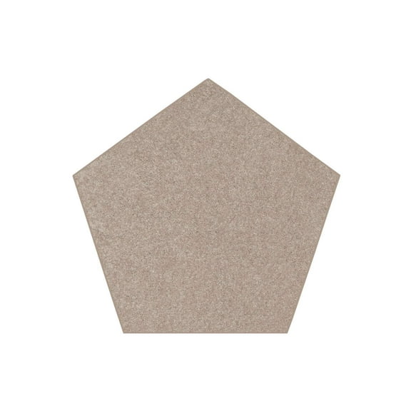 Bright House Solid Color Area Rugs beige - 3' Pentagon
