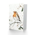 thumbnail image 2 of Artery8 Robin Bird Perched Snow Covered Branch Blank For Him Or Her Art Xmas Festive Christmas Card, 2 of 3