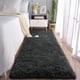 thumbnail image 5 of Alfombra Chicrug 61 x 122 cm, felpa suave, antideslizante, color gris oscuro, 5 of 7