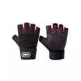 thumbnail image 1 of Guantes Gym Tacticos Pesas Crossfit Gimnasio Mujer Hombre Negro Con Rojo Talla M, 1 of 5
