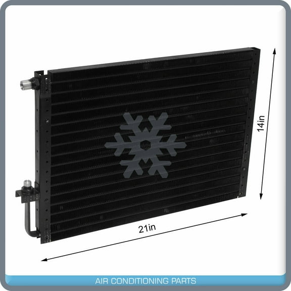 Universal Application 14X21 Brand New A/C Condenser Serpentine