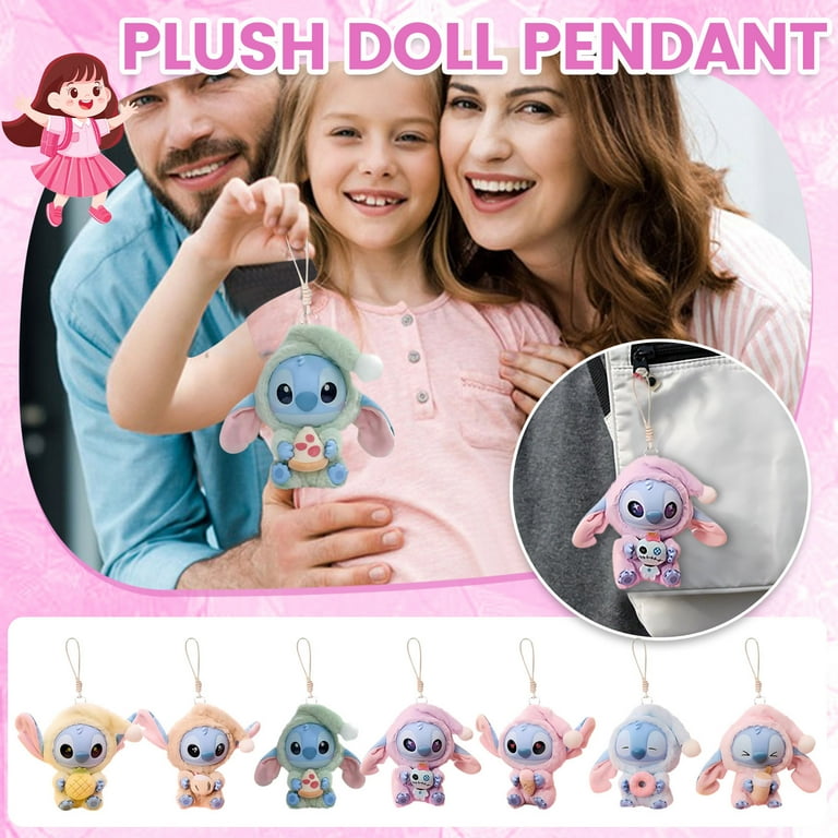 Disney Stitch Eat Something Before Sleep Series Vinyl Plush