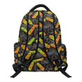 thumbnail image 2 of FUIALDOLG Skateboard Dinosaur Graffiti Boys Lightweight Backpack with Padded Shoulder Straps, Multi Pocket Ergonomic 17 Inch Book Bag for Preschool Daily Use, 2 of 9