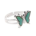thumbnail image 5 of ZUARFY Magic Butterfly Color Change Mood Ring Emotion Feeling Temperature Rings Jewelry, 5 of 10