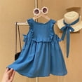 thumbnail image 5 of Girl Dresses Floral Birthday Girl Dress Kids Girls Spring Dresses 4T, 5 of 8