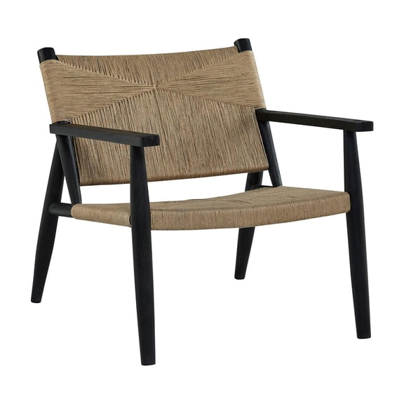 Signature Design by Ashley Halfmore Black & Natural Accent Chair