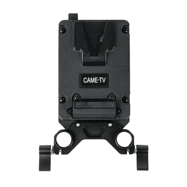 Placa Came-TV Mini V-Mount con 2 salidas D-tap
