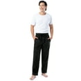 thumbnail image 2 of Fruit of the Loom Men's Microsueded Solid Fleece Sleep Pant, Sizes S-XL, 2 of 9