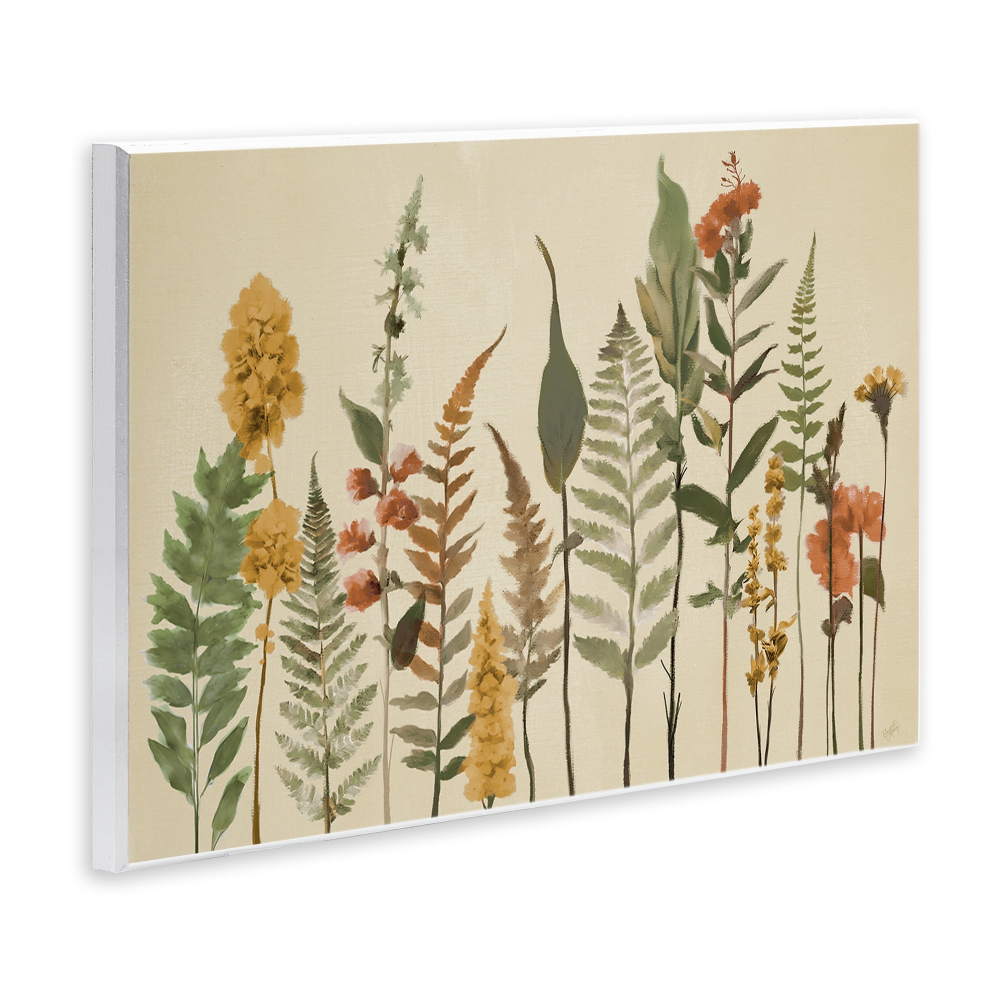 Stupell Industries Fall Toned Botanics Wall Plaque Art, design by Elizabeth Medley