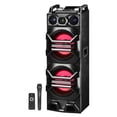 thumbnail image 5 of Technical Pro Bluetooth Karaoke Machine System+Wireless Microphone+Tablet Stand, 5 of 11