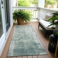 thumbnail image 6 of Addison Rugs Chantille Indoor/Outdoor Transitional Abstract Turquoise Washable Runner Rug, 2'3" x 7'6", 6 of 6