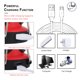thumbnail image 5 of Potente linterna LED portátil roja para iluminación exterior, lámpara de tienda, batería externa recargable por USB, linterna de camping, luz de emergencia., 5 of 5