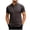 Coffee, variant on Mens Henley Shirts Short Sleeve Button Down Athletic Workout Tee Casual Lightweight Gym Summer Pullover Tops for Men Dark Gray S