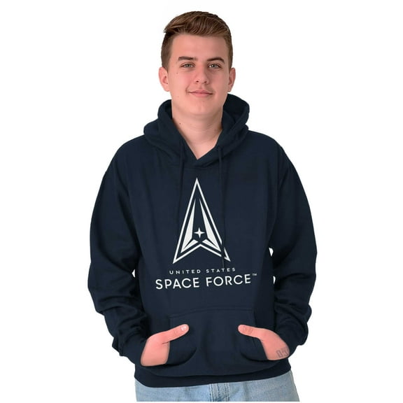 Classic US Space Force Military Logo Hoodie Sweatshirt Women Men Brisco Brands S