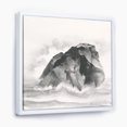 thumbnail image 1 of Solitary Rock - Lake House Framed Canvas, 1 of 3