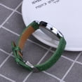thumbnail image 2 of Elegante reloj navideño con esfera de copo de nieve, reloj de pulsera de moda para mujer, color verde, 2 of 7