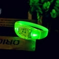 thumbnail image 3 of Apmemiss Clearance LED Light Up Bracelets Glow Flashing Wristbands Glow in the Dark Party Supplies for Wedding, Raves, Concert, Camping,Sporting Events, Party, 3 of 7
