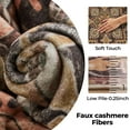 thumbnail image 4 of 6x9 Oriental Area Rug Living Room Washable Non Slip Boho Soft Rugs Bedroom Dining Room Decor-Walnut, 4 of 7