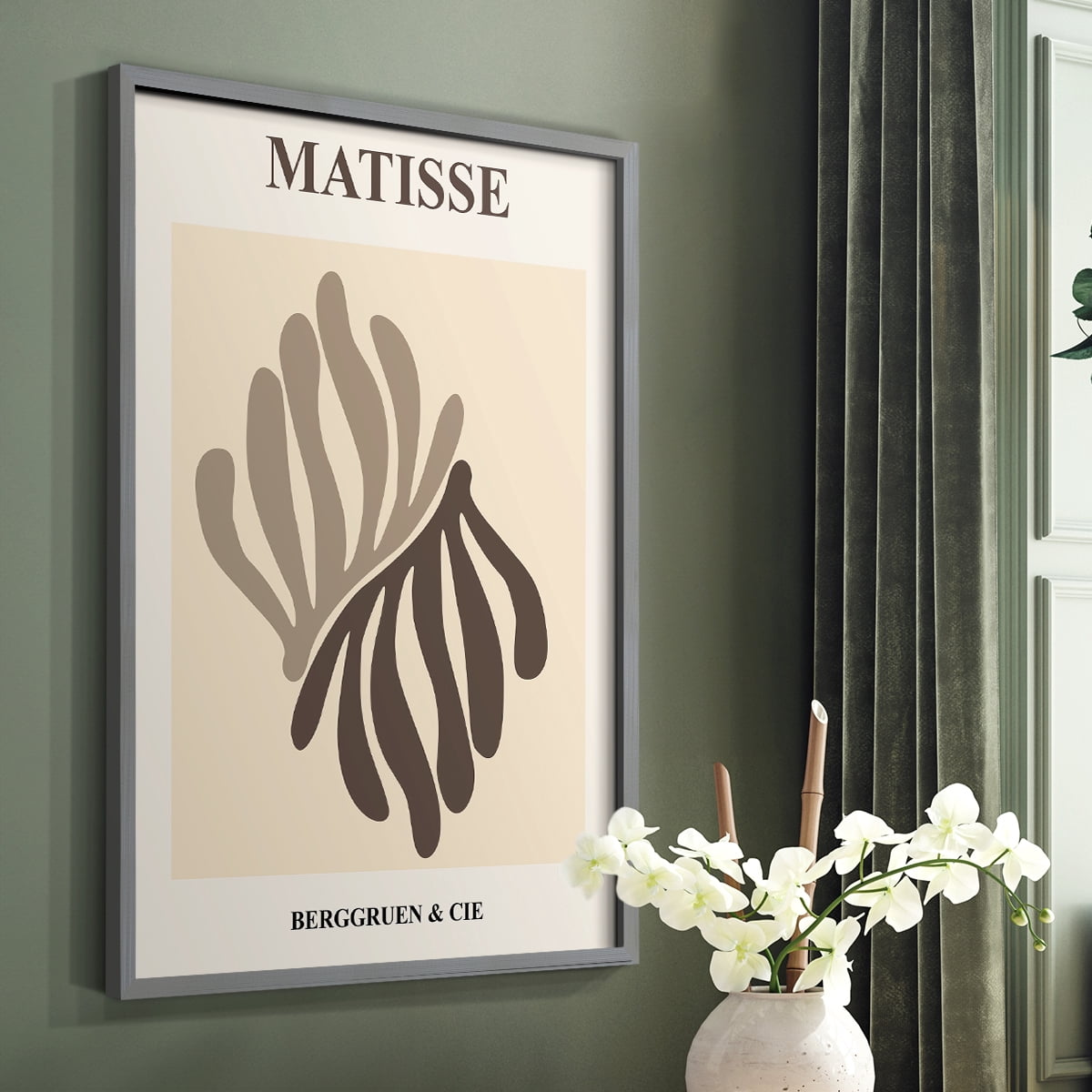 Matisse LXIV Framed Print - Solid Wood