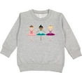 thumbnail image 2 of Inktastic Little Ballerina Trio Toddler Sweatshirt, 2 of 4