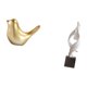thumbnail image 5 of Figura de pájaros,Figura de pájaro dorado,decoración del hogar,estatua de animal,Estatua de arte abstracto,Estatua de arte abstracto Escultura de resina moderna,Colección creativa de, 5 of 8